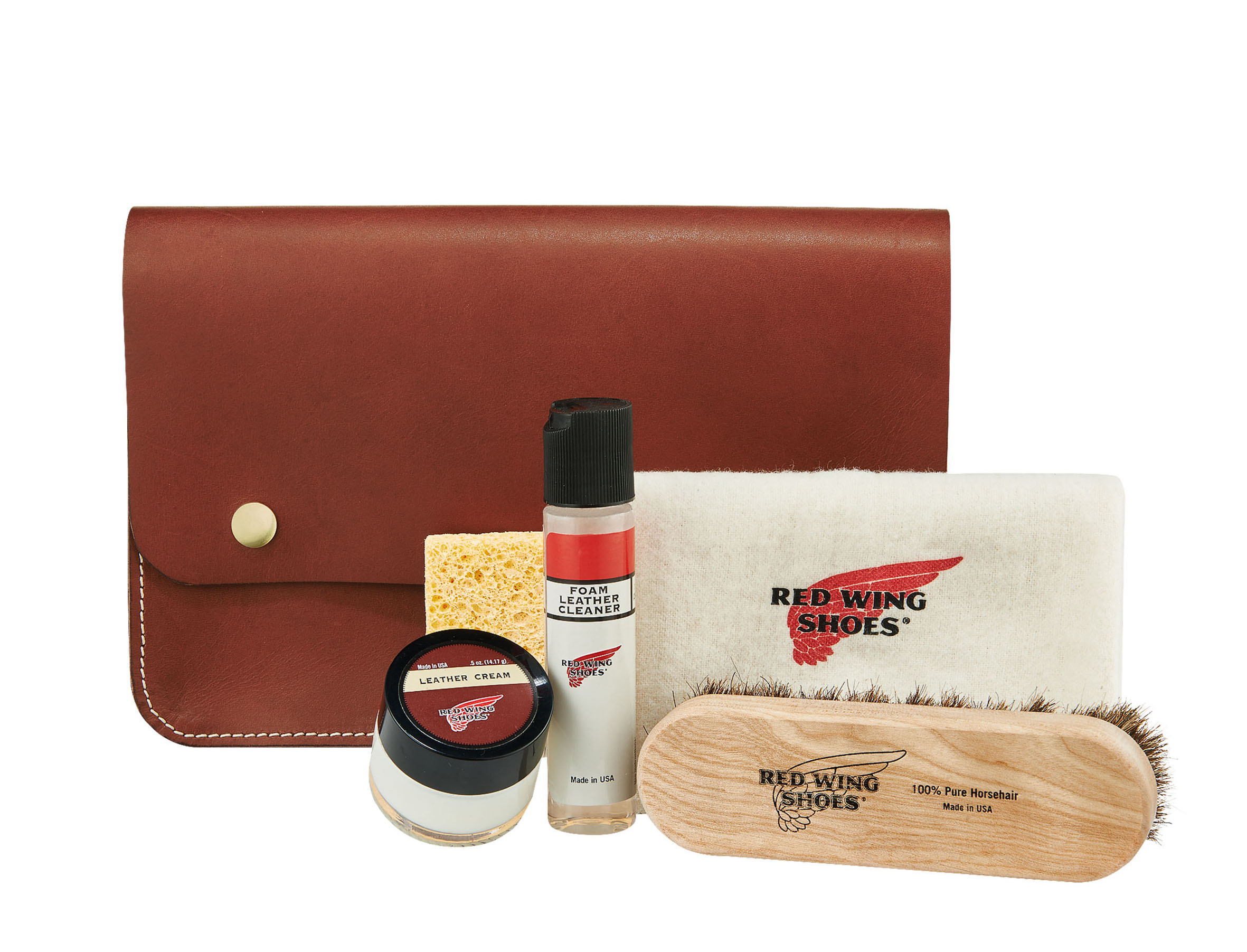 red wing leather care