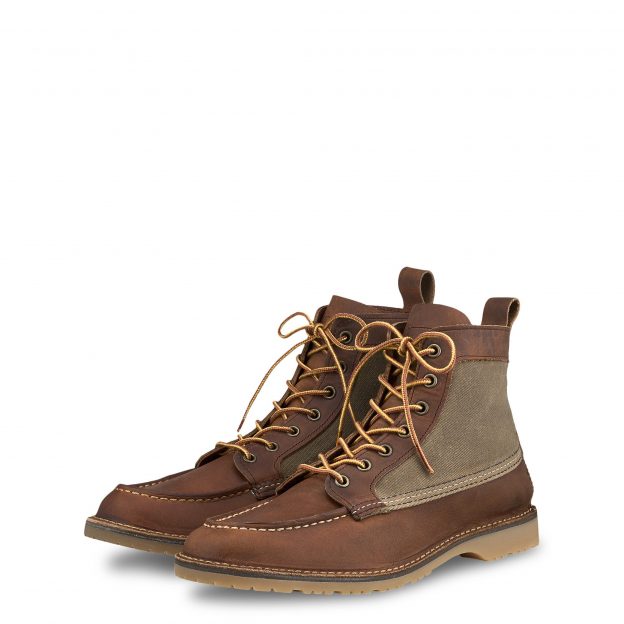 red wing shoe store frankfurt 3335 weekender canvas moc copper rough and tough berlin hamburg muenchen