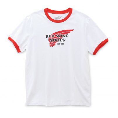 T-Shirt White / Red