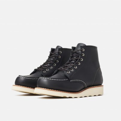 Red Wing Women’s Moc Toe 3373 in Black Boundary