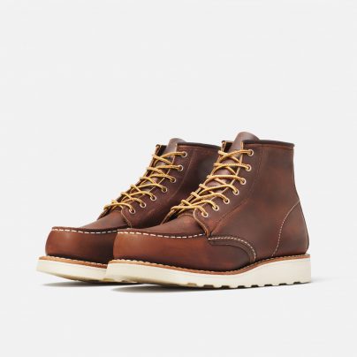 Red Wing Women’s Moc Toe 3428 in Copper Rough & Tough