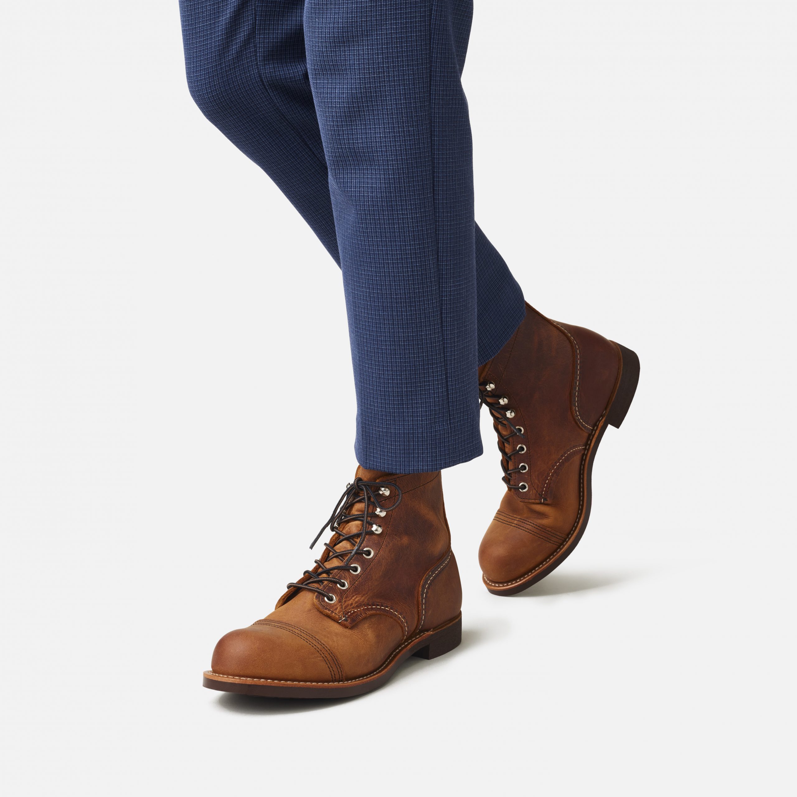 Red Wing Iron Ranger 8085 in Copper Rough & Tough, weitere Ansicht 4