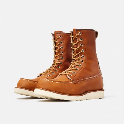 Red Wing 8-Inch Moc Toe 877 in Oro Legacy