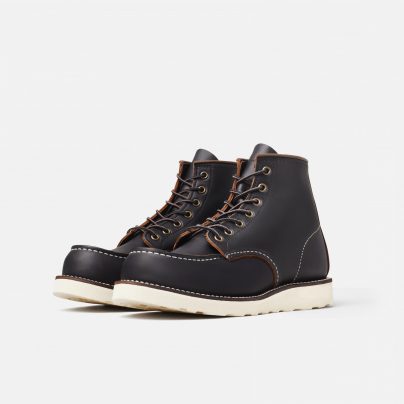 Red Wing Moc Toe 8849 in Black Prairie