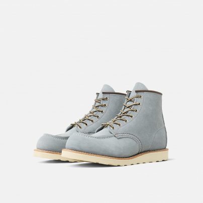 Red Wing Moc Toe 8800 in Dusty Blue Abilene