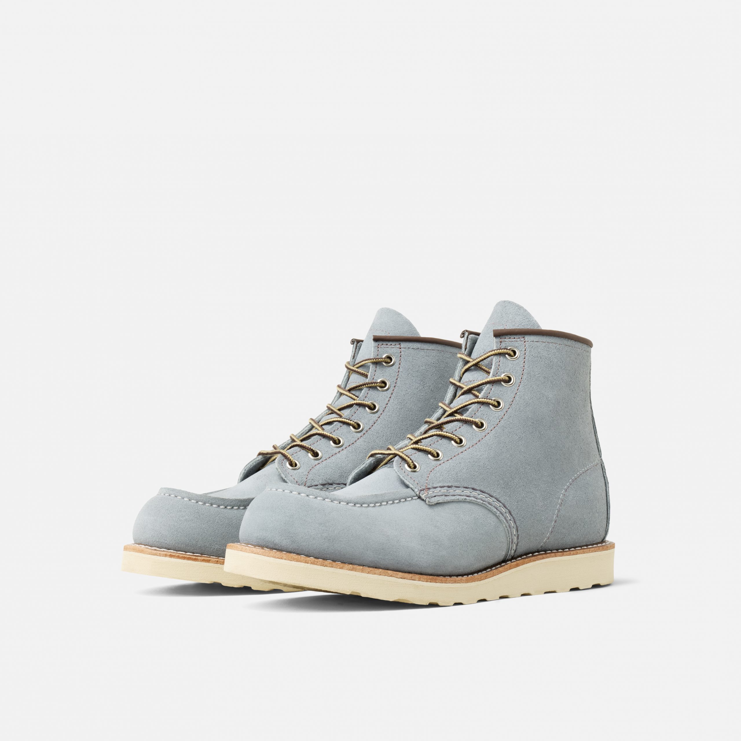 Red Wing Moc Toe 8800 in Dusty Blue Abilene