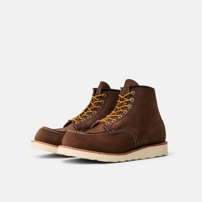 Red Wing Moc Toe 8836 in Chocolate Muleskinner