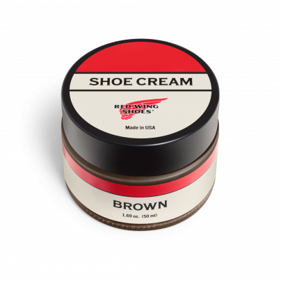 Red Wing Brown Shoe Cream 98034 für braunes Glattleder – Produktansicht