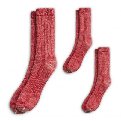 3er Pack Full Crew Merino Sock