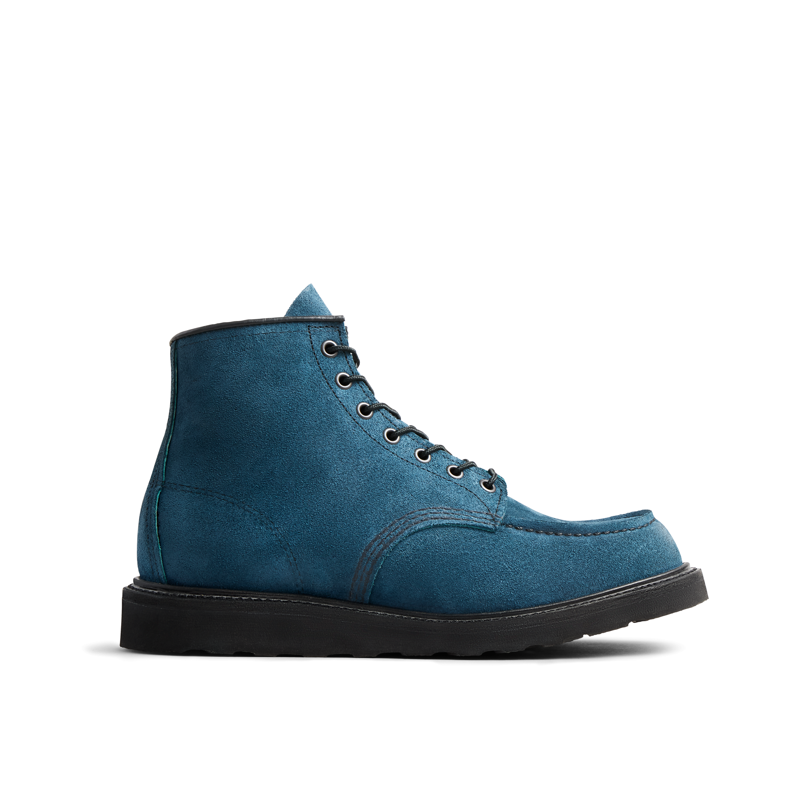 Red Wing Moc Toe 8809 in Tidal Muleskinner, Seitenansicht