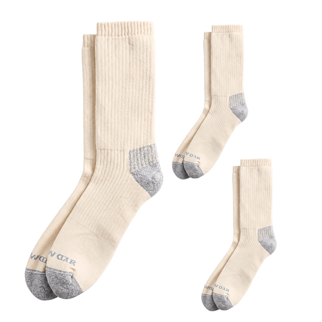 3er Pack Cushion Crew Socks