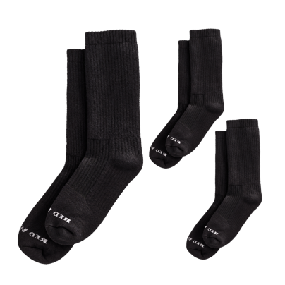 3er Pack Cushion Crew Socks