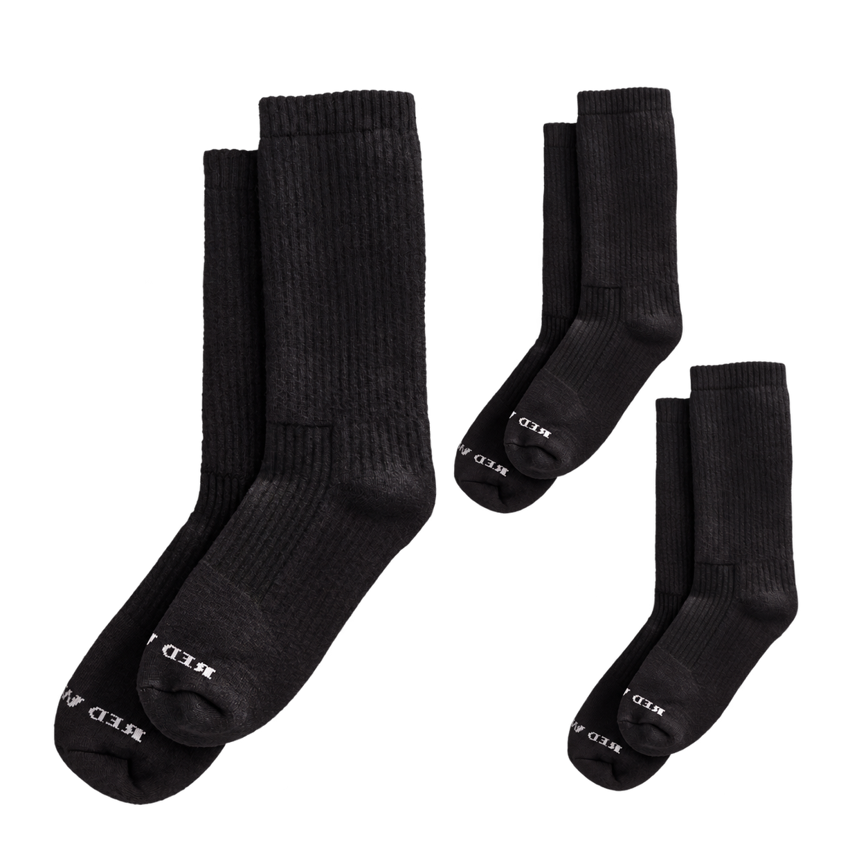 3er Pack Cushion Crew Socks