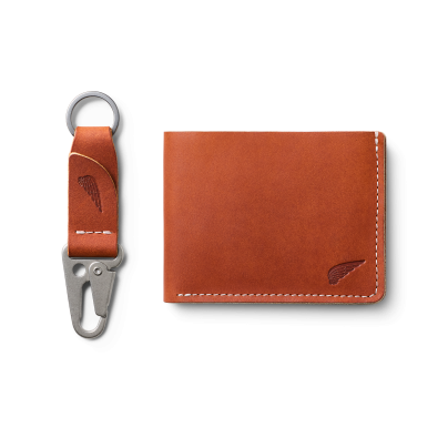 Red Wing Wallet & Keychain Gift Box 95086 in Oro Legacy